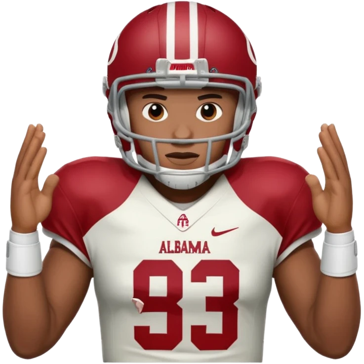 Alabama football emoji