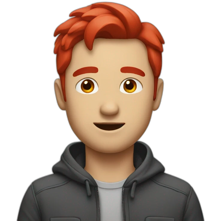 Homme rouge emoji