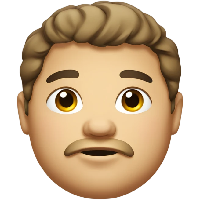 Fat person  emoji