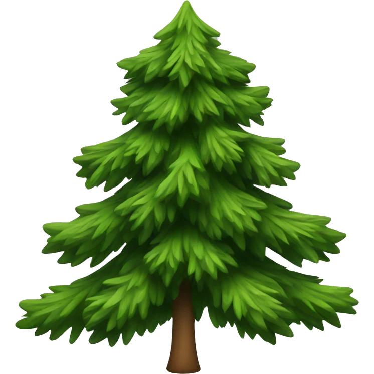 evergreen tree emoji