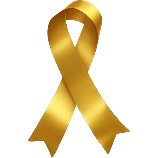 golden ribbon emoji