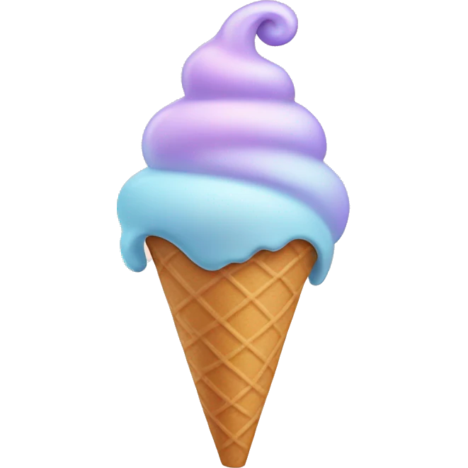 Pastel Ice cream  emoji
