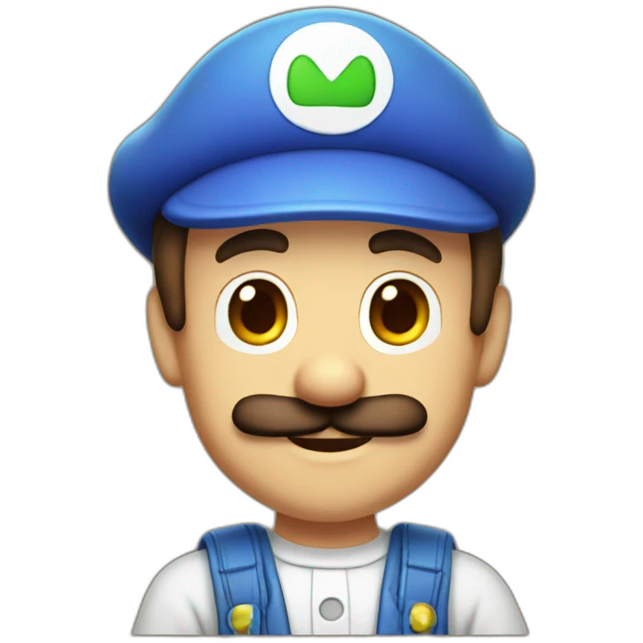 gay luigi emoji