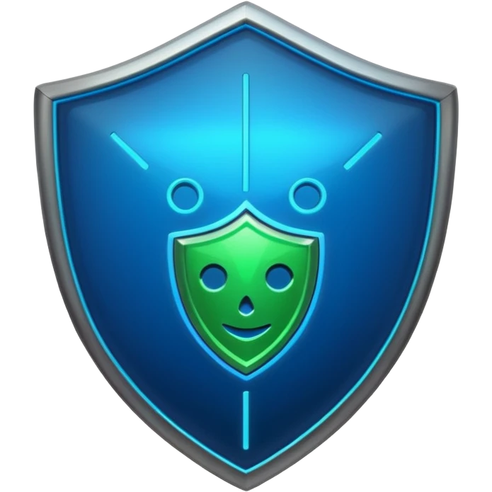 generate cyber shield emoji and different  hack symbols emoji