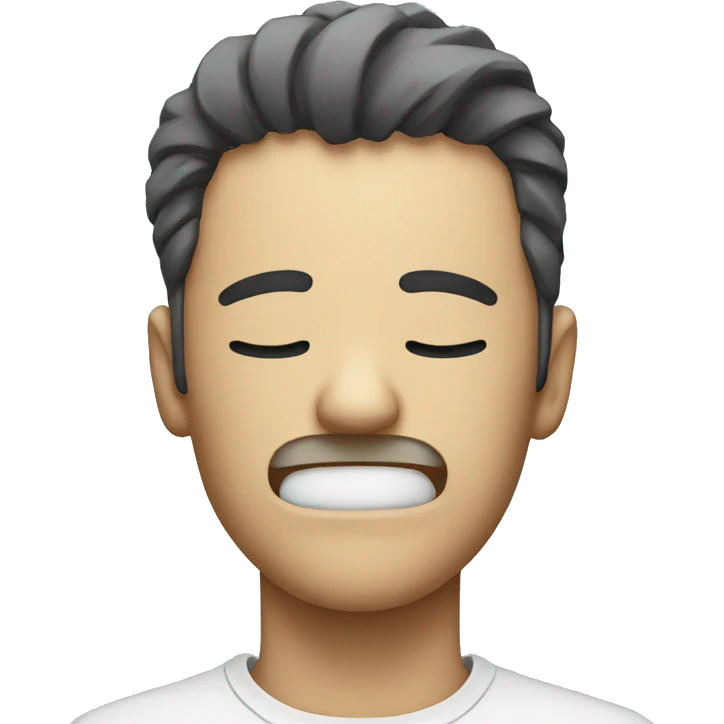 emoji man in pain emoji