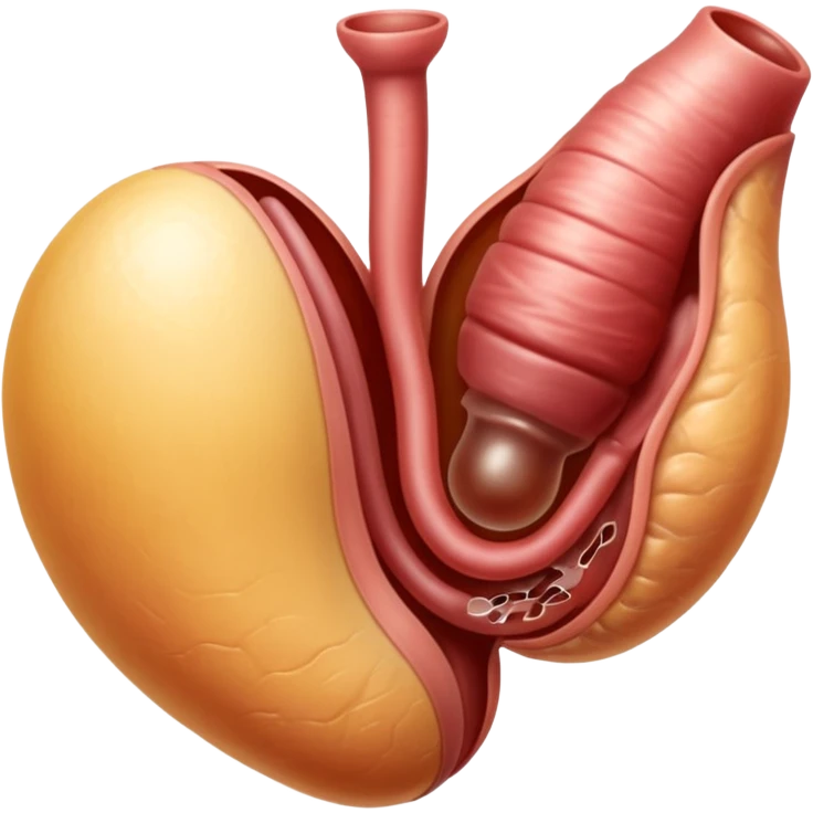 urinary bladder with urethra emoji