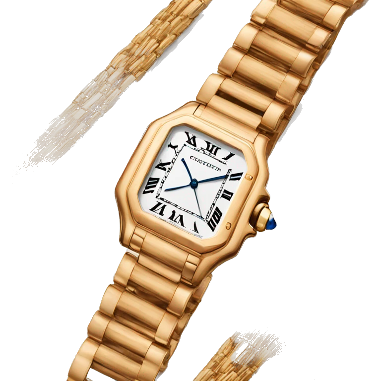 Cartier watch emoji