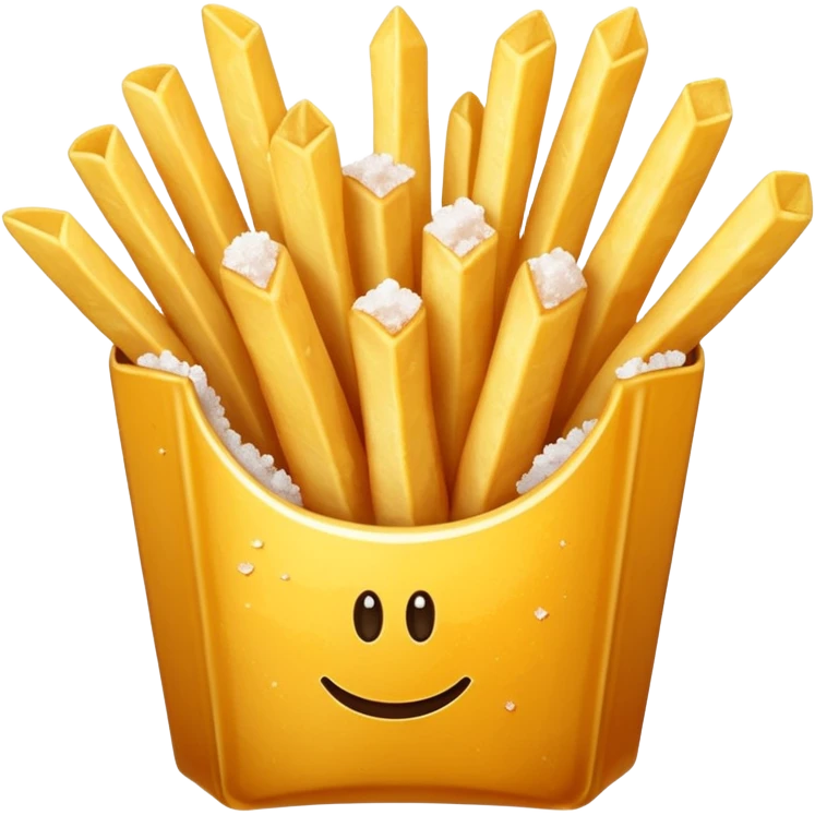 Porzione di patatine media  emoji