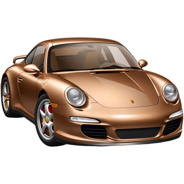 Brown Porsche  emoji