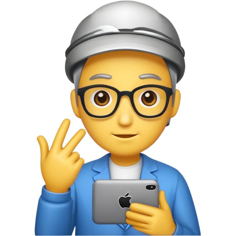 A tech guru emoji