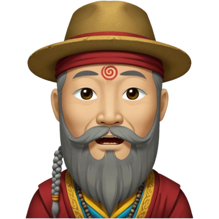 Farm villain Tibetan throat singer  emoji