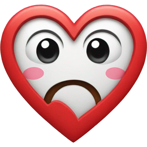 number 6 inside heart emoji