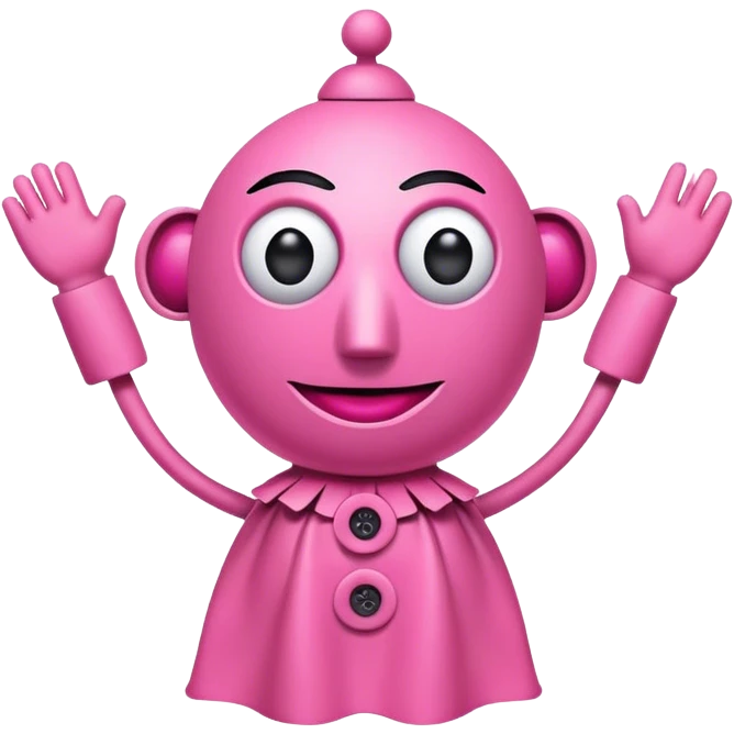 pink puppet emoji