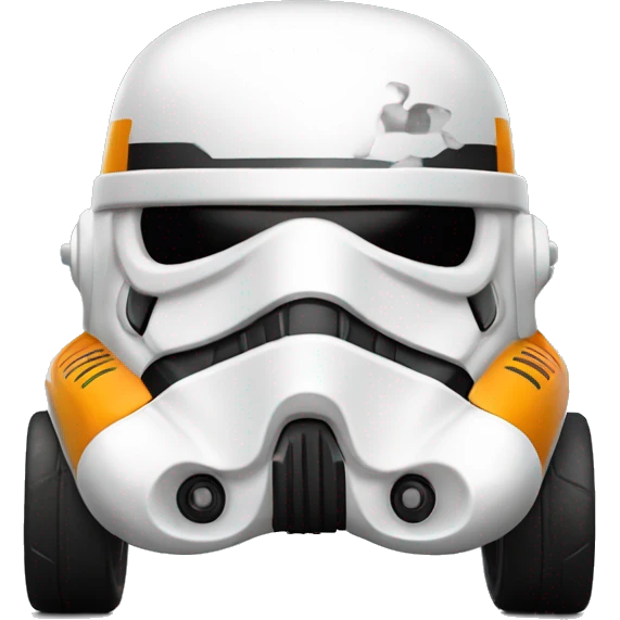 Hot wheels Star Wars racer verse Range Trooper. car emoji