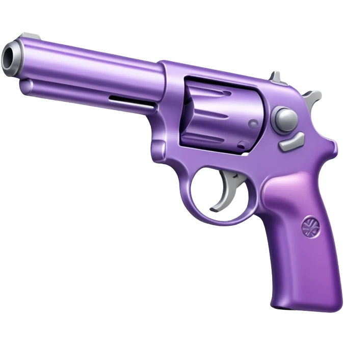 pistola color lilla emoji