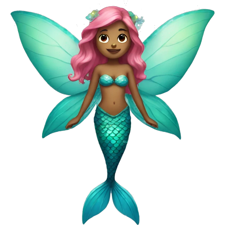 mermaid fairy  emoji