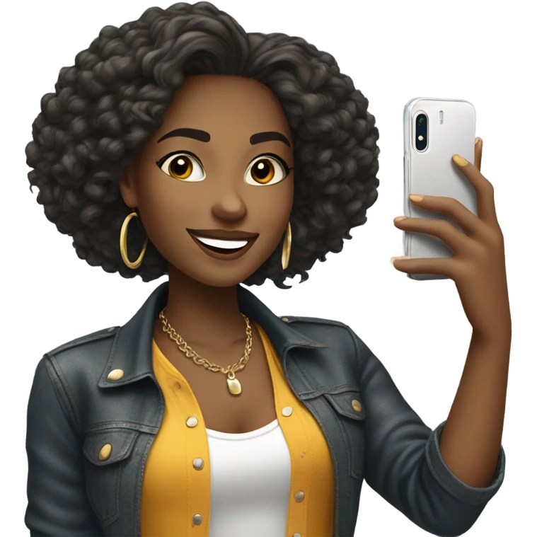Influencer girl  emoji