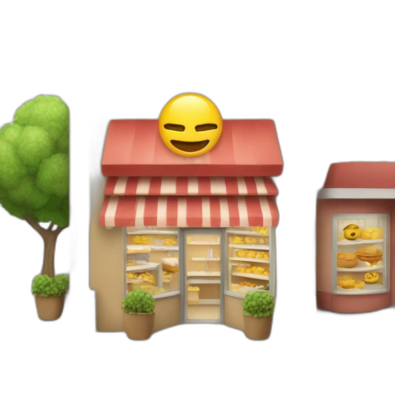 Magasin action emoji