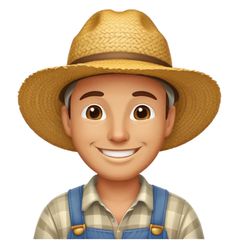 Farmer emoji