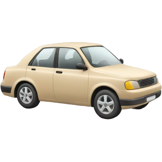 Begie car  emoji