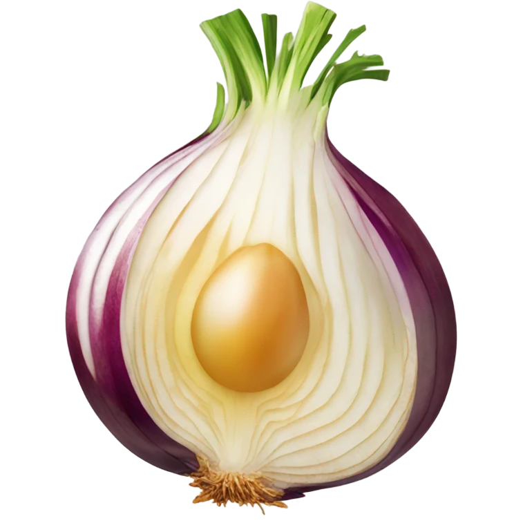 Spicy onion emoji