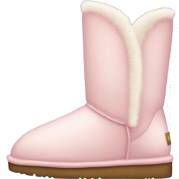light pink uggs emoji