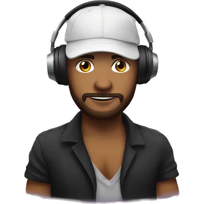 dj avec une kippa emoji