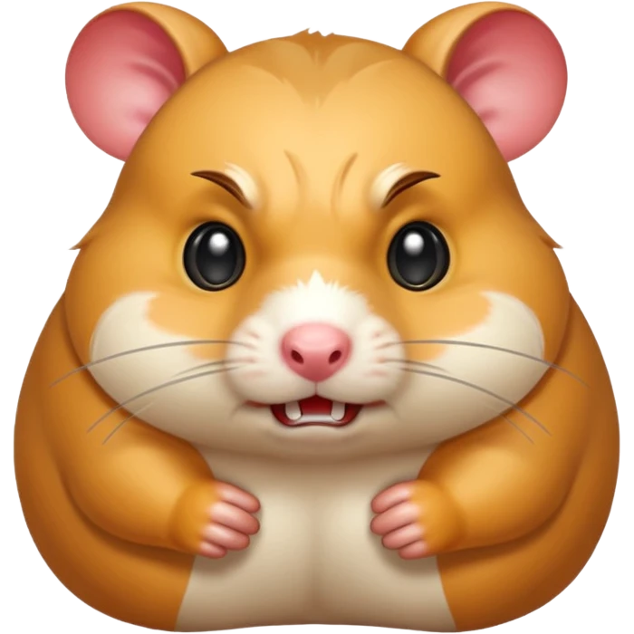 angry hamster emoji