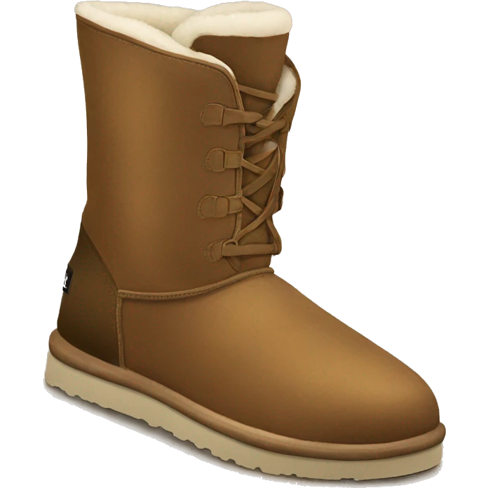 Ugg low boots emoji