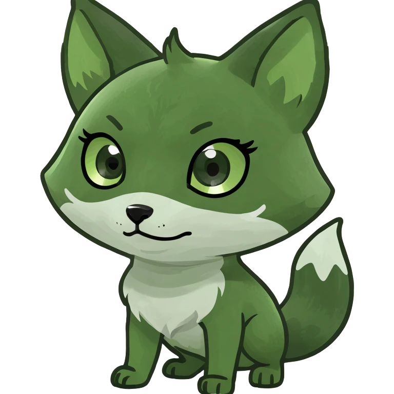 Chibi kitsune  emoji