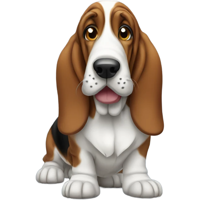 Basset hound emoji
