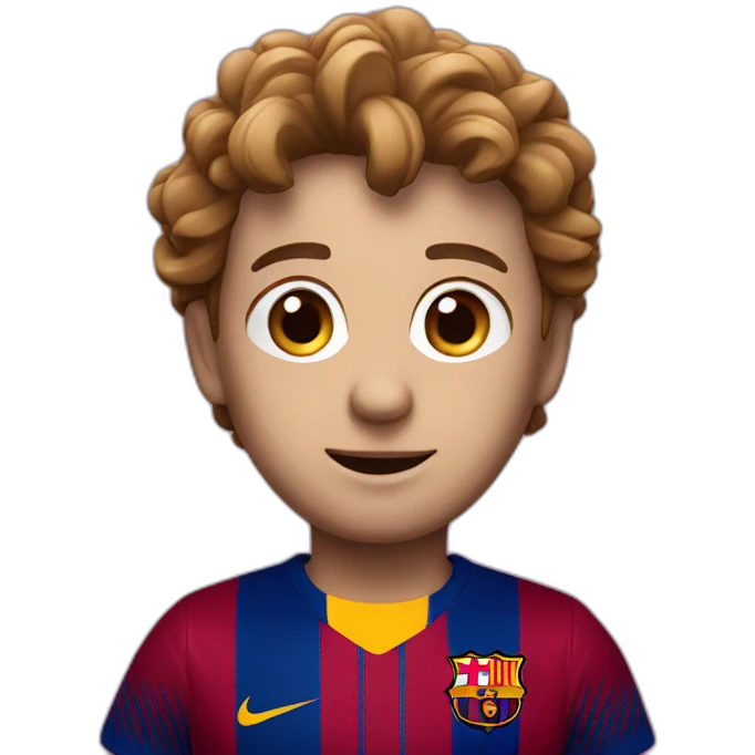 FCB supporter emoji