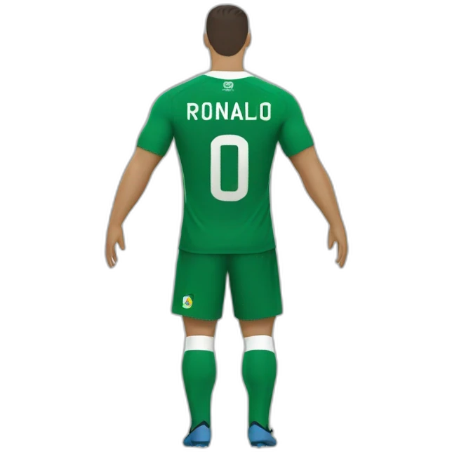 Ronaldo maillot algerie emoji