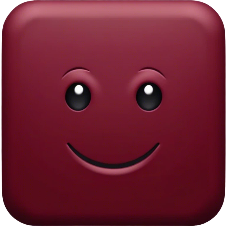 Maroon aesthetics emoji