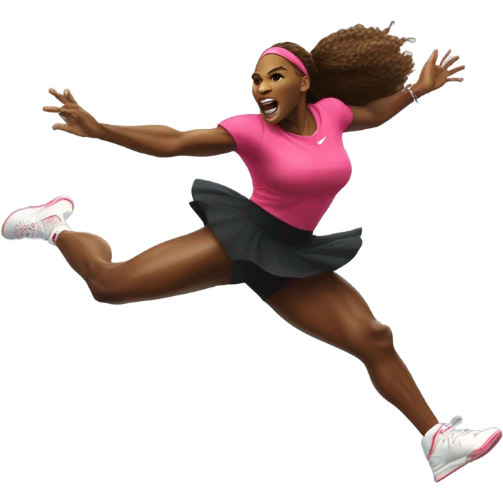 Serena Williams dancing emoji