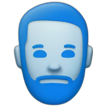 icon badge blue emoji
