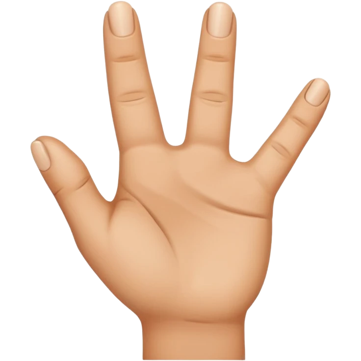 Curved index finger emoji