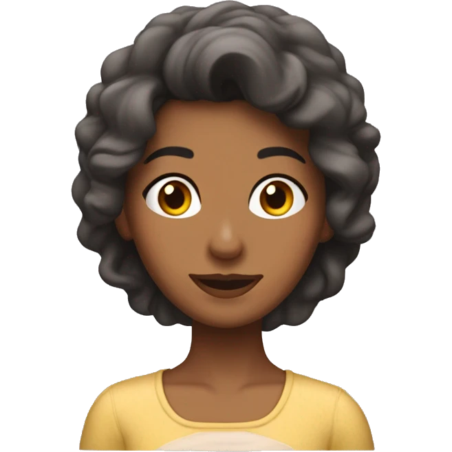 Una señorita lavando su cabeza  emoji