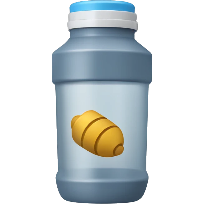 Protein shaker emoji