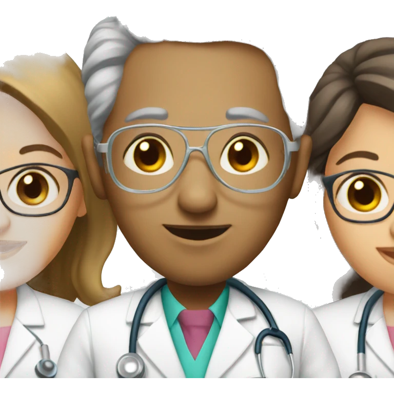 doctor with glasse emoji