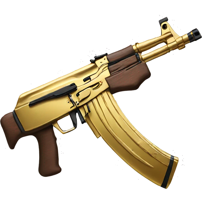 gold ak47 emoji
