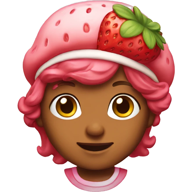strawberry shortcake  emoji