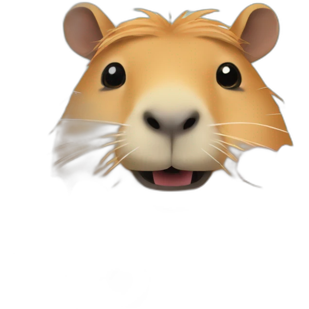 capybara and flowers  emoji