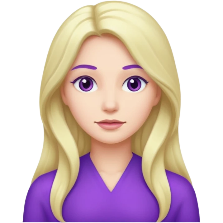 purple woman emoji
