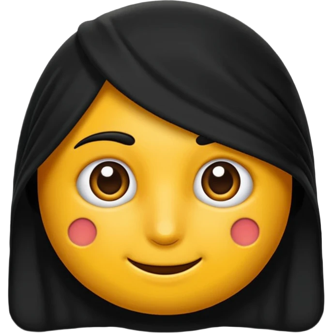 Arkası dönük siyah karga emoji