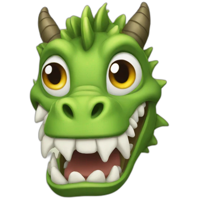 The Dragon emoji