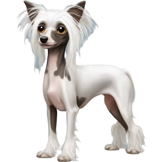 Chinese Crested Dog Gosha emoji