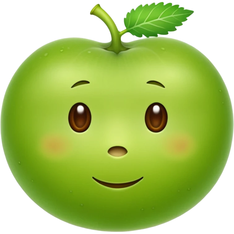a gooseberry emoji