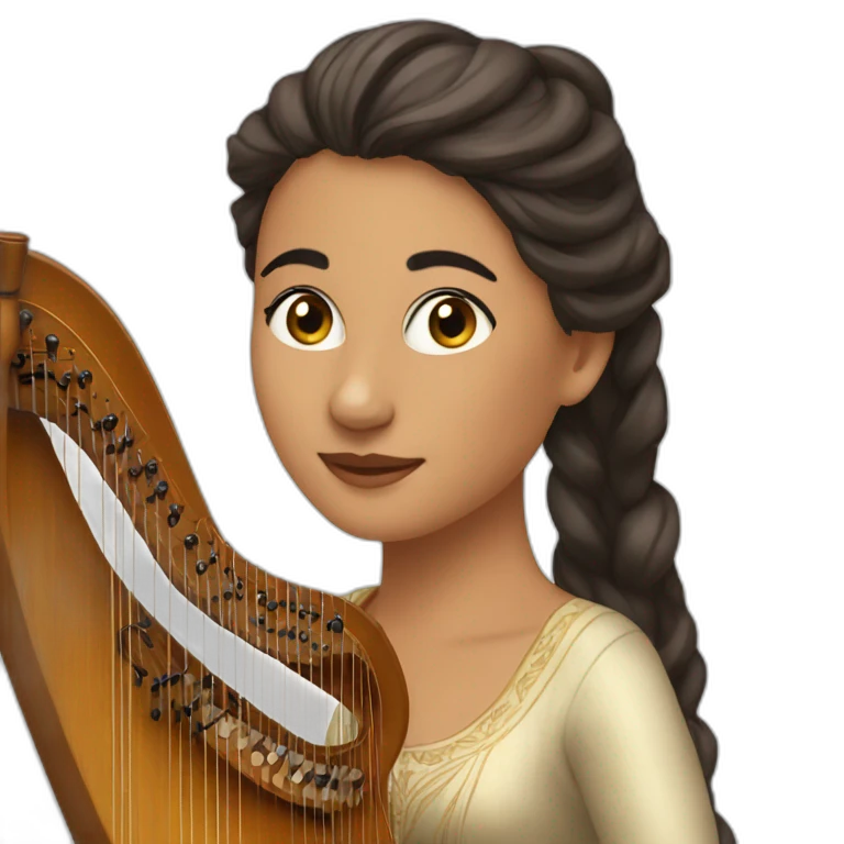 Ameylia Saad harpist emoji