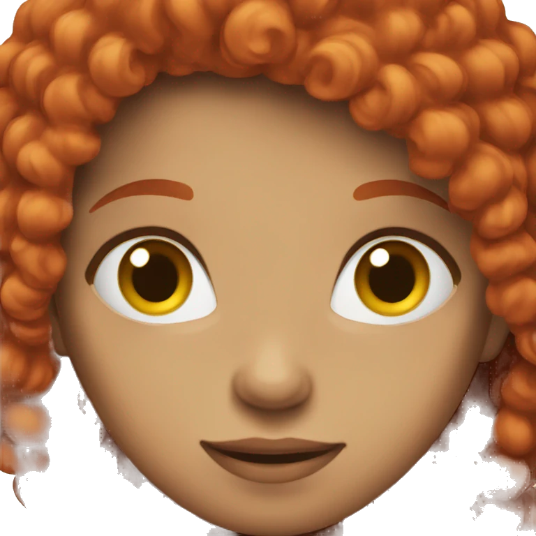 red hair emoji